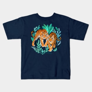 The Hunt - Gorgeous Jungle Tigers Kids T-Shirt